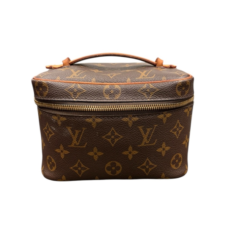 Louis Vuitton Monogram Canvas Vanity Bag in Brown and Tan